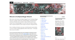 Desktop Screenshot of bipolarbloggernetwork.com